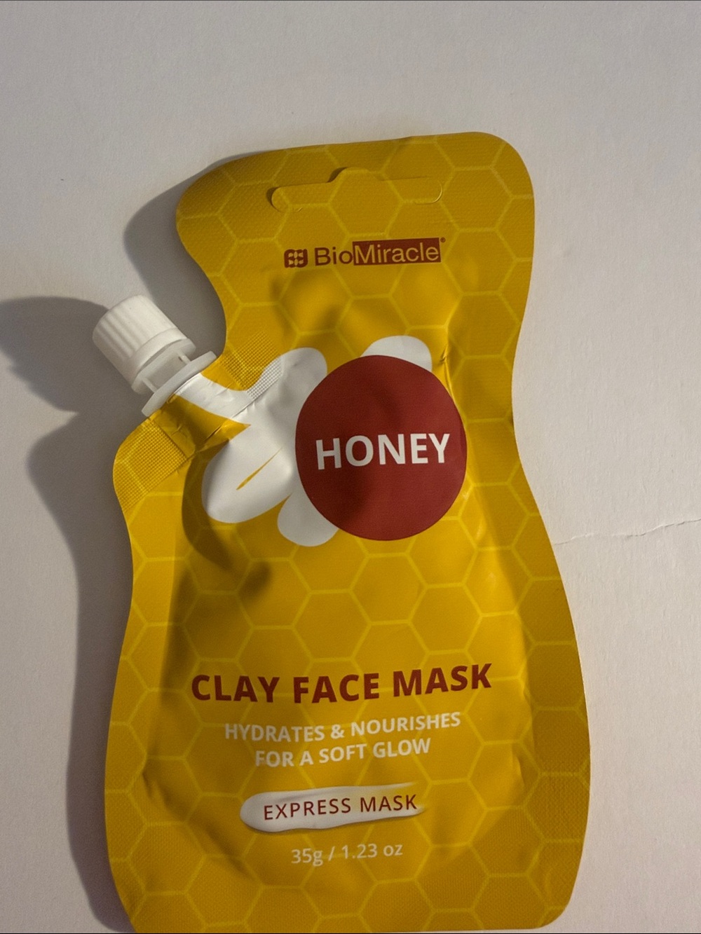 Miracle Honey Clay Face Mask - Bright Yellow Pouch